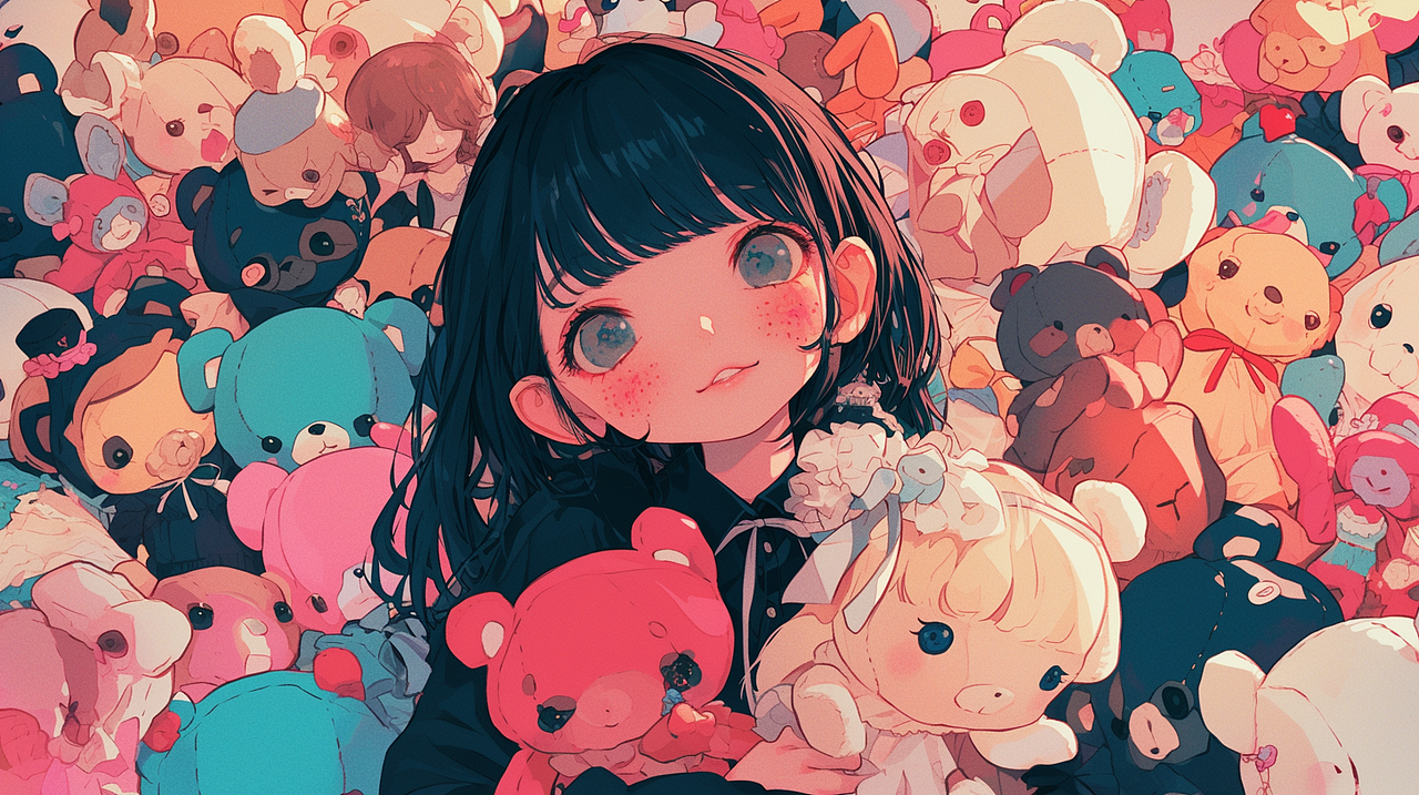 夹娃娃机插画（图ZMzY4MzMyMzM2） - AI作品 - 站酷设计师I虫子I原创素材 - 站酷ZCOOL