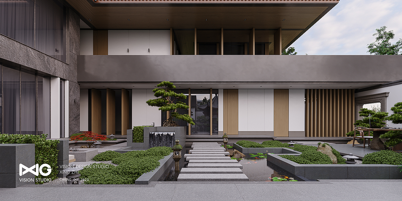私宅空间表现/ 私宅 山岳 / 壬寅年·丙辰月作（图ZMzM4ODk2NTY4） - 家装设计 - 站酷设计师行之表现设计原创素材 - 站酷ZCOOL