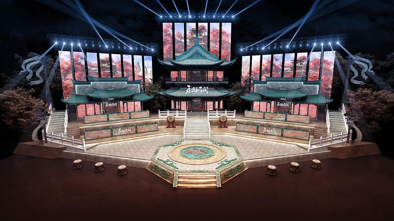 永劫无间（图ZMzIyMDI4NTk2） - 舞台美术 - 站酷设计师在华设计室原创素材 - 站酷ZCOOL