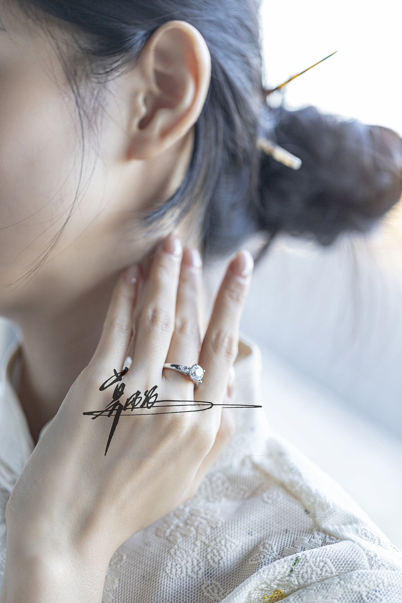 古风钻戒拍摄-产品拍摄