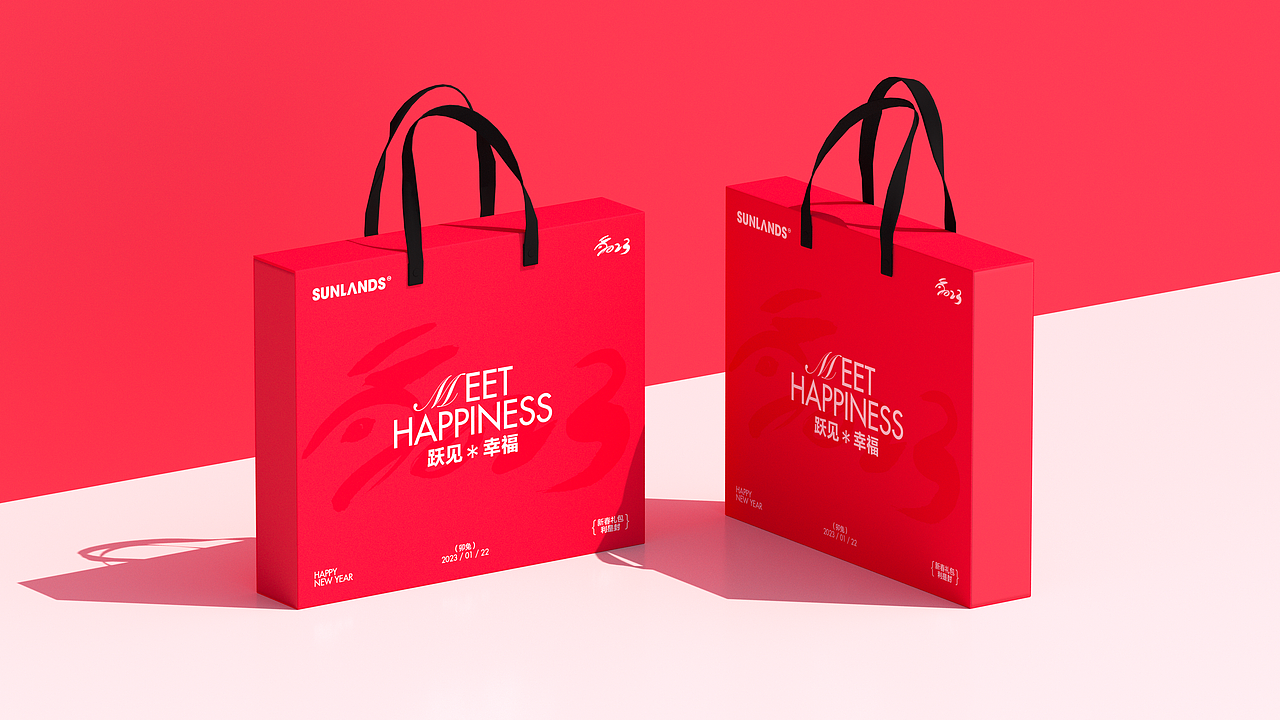 Package Design-新年礼盒［跃见幸福］