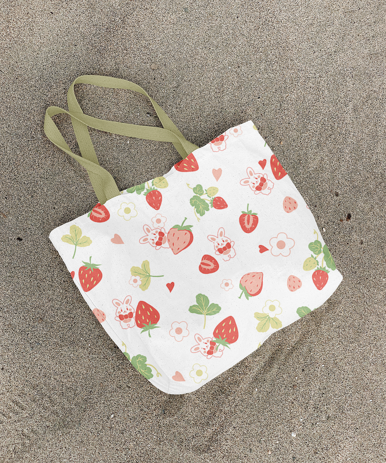 四种水果四方连续图案设计