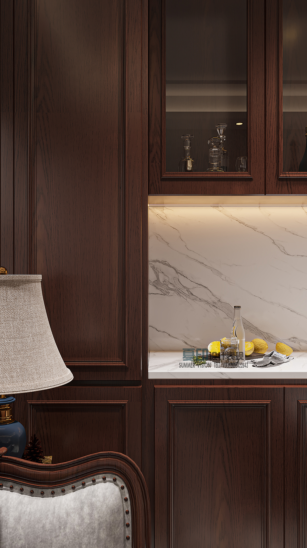 夏印设计表现//桃花 新中