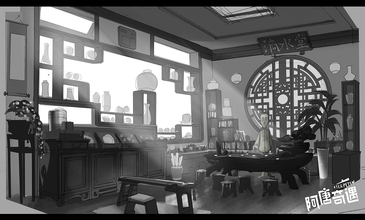 动画电影《阿唐奇遇》场景概念设定（图ZMzI4NDc0MDc2） - 设定/分镜 - 站酷设计师麻木森林原创素材 - 站酷ZCOOL