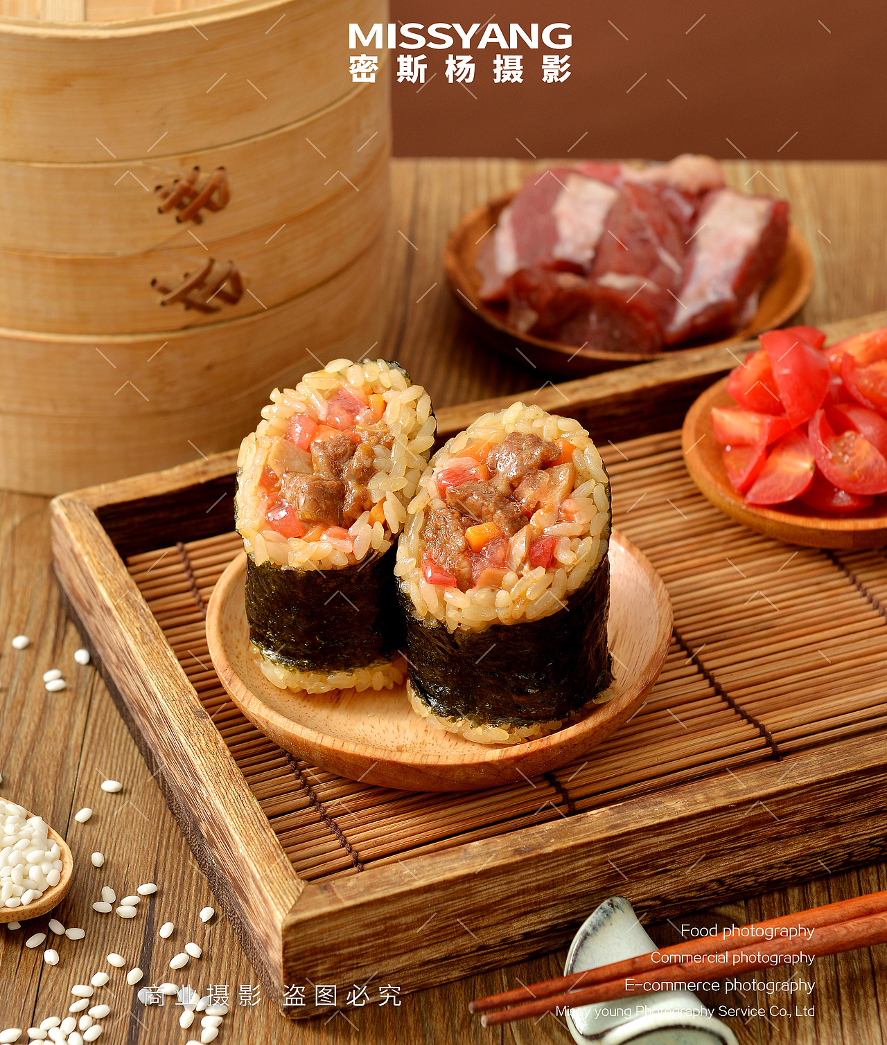 番茄牛腩饭团|电商美食摄影|速食拍摄×郑州密斯杨