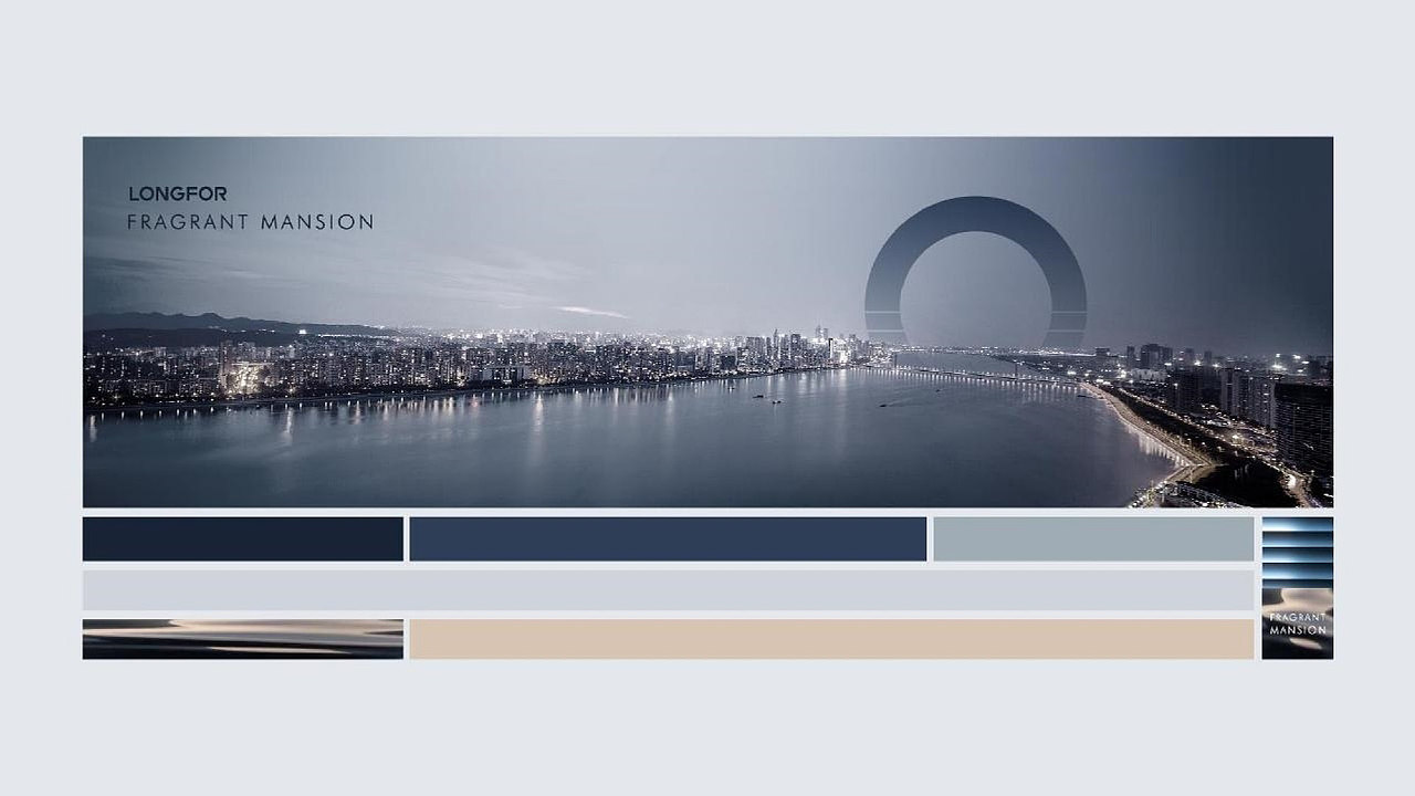 都会水岸洋房地产视觉