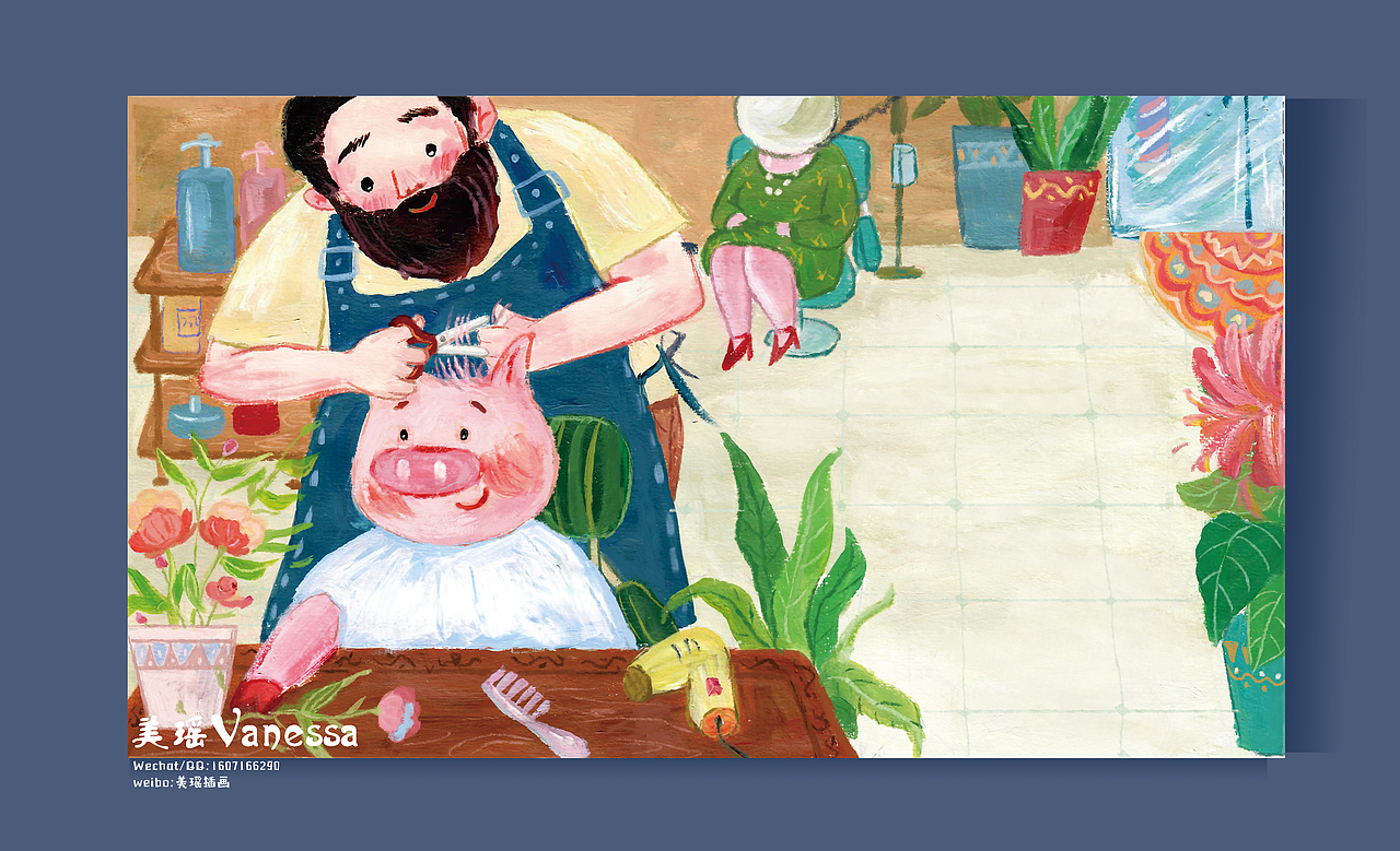 欧美童谣绘本 X 中信出版社已出版（图ZMzA1NzExMzY0） - 绘本 - 站酷设计师美瑶插画原创素材 - 站酷ZCOOL