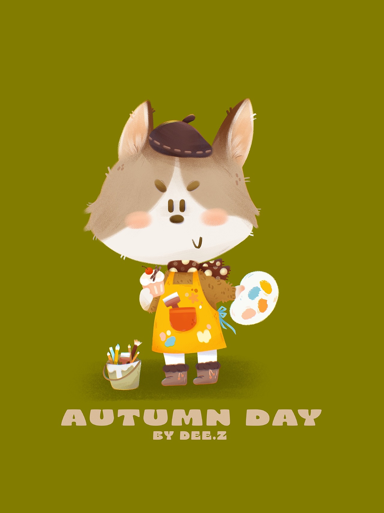 可爱的小动物们·插画合集（一）（图ZMzI2NDg4MjA0） - 儿童插画 - 站酷设计师底迪Dee原创素材 - 站酷ZCOOL