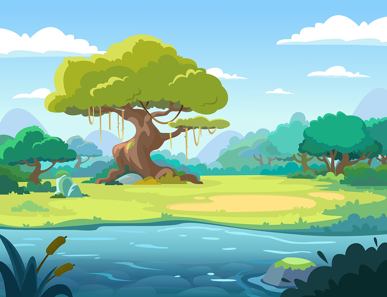 AI场景练习（图ZMzA2NTc0ODQ0） - 儿童插画 - 站酷设计师啦啦虎原创素材 - 站酷ZCOOL