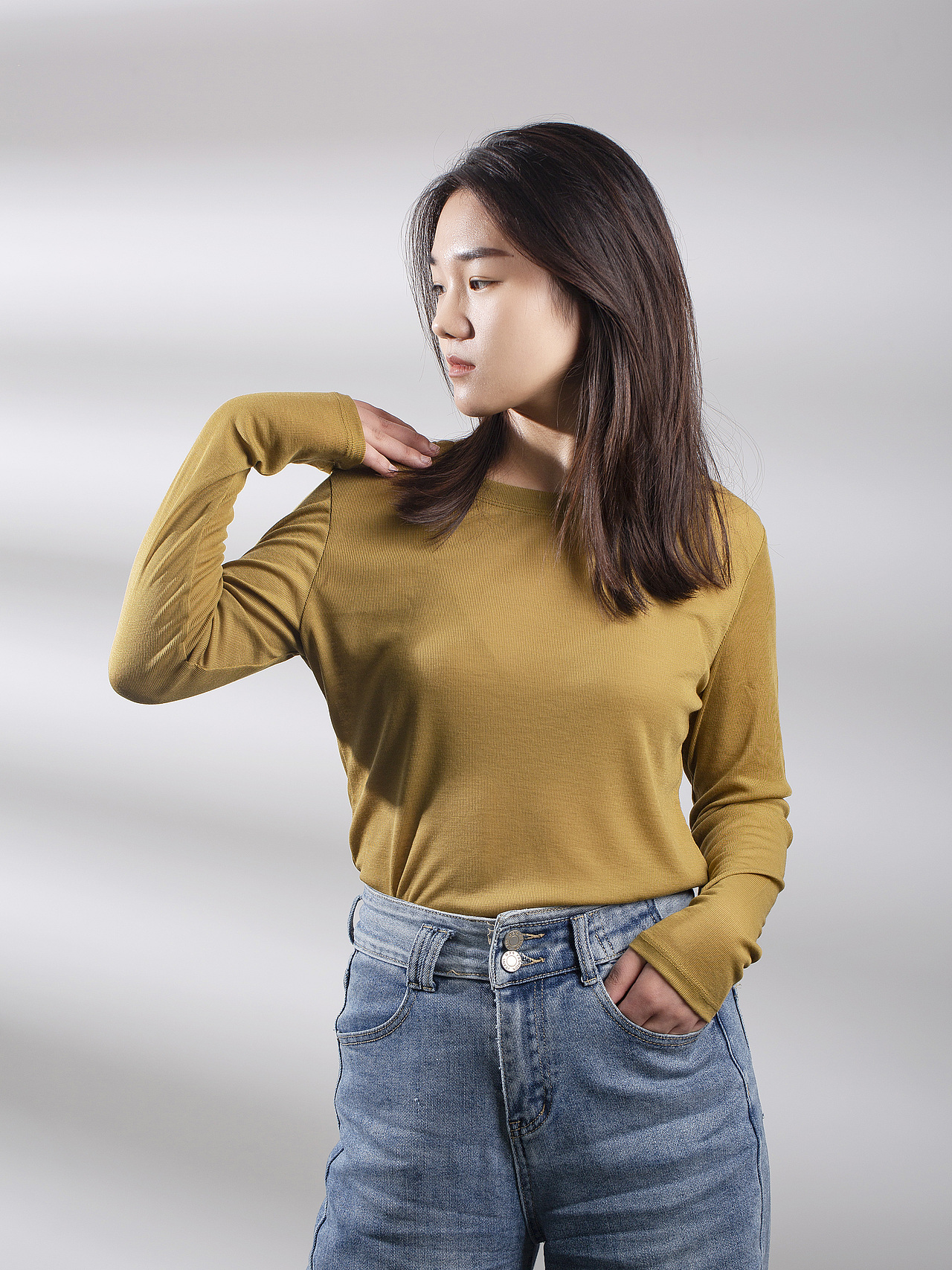 BIMO碧茉 蚕丝蛋白水面膜打底衫