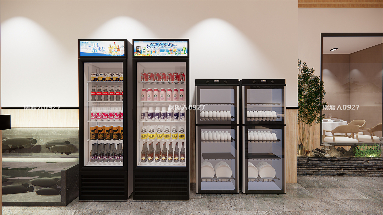 成都“渔港汇”河鲜餐厅设计