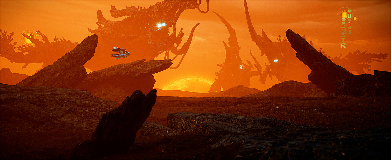 《Return Zeroer-星辰启示录》入门一月虚幻自制CG短片