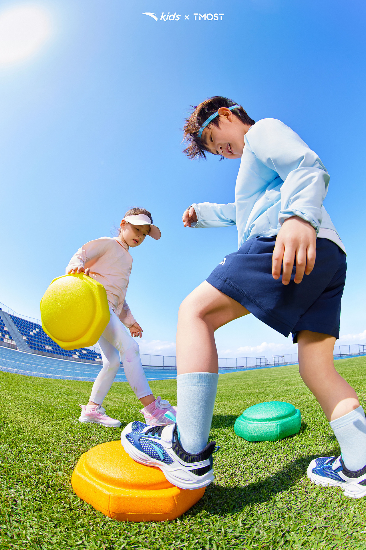 我们拍的安踏kids夏季运动会！（图ZMzY2ODA4NDEy） - 产品摄影 - 站酷设计师TMOSTKIDS原创素材 - 站酷ZCOOL