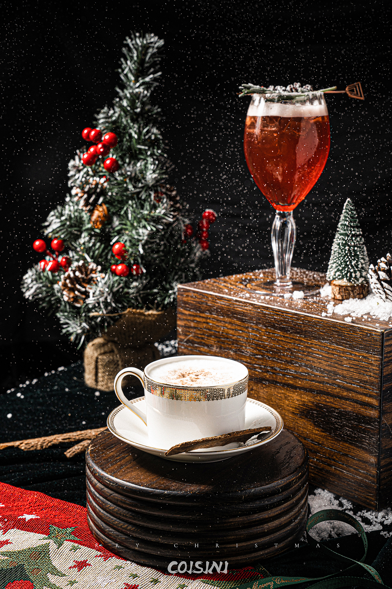 圣诞菜品拍摄|珠海瑞吉酒店