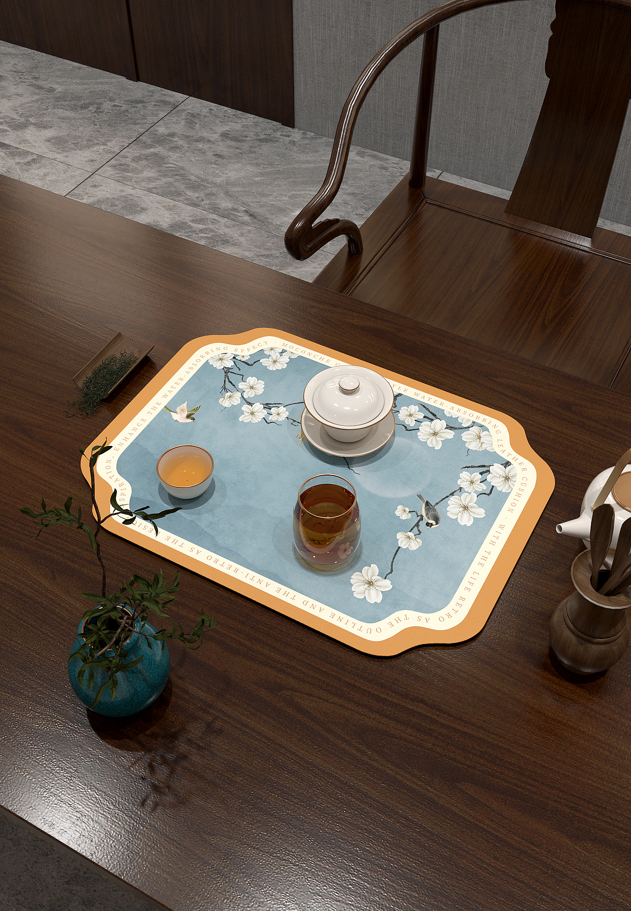 中式茶垫茶席茶台硅藻泥吸水垫沥水垫（图ZMzM1NDc5OTUy） - 产品 - 站酷设计师0云淡风轻原创素材 - 站酷ZCOOL