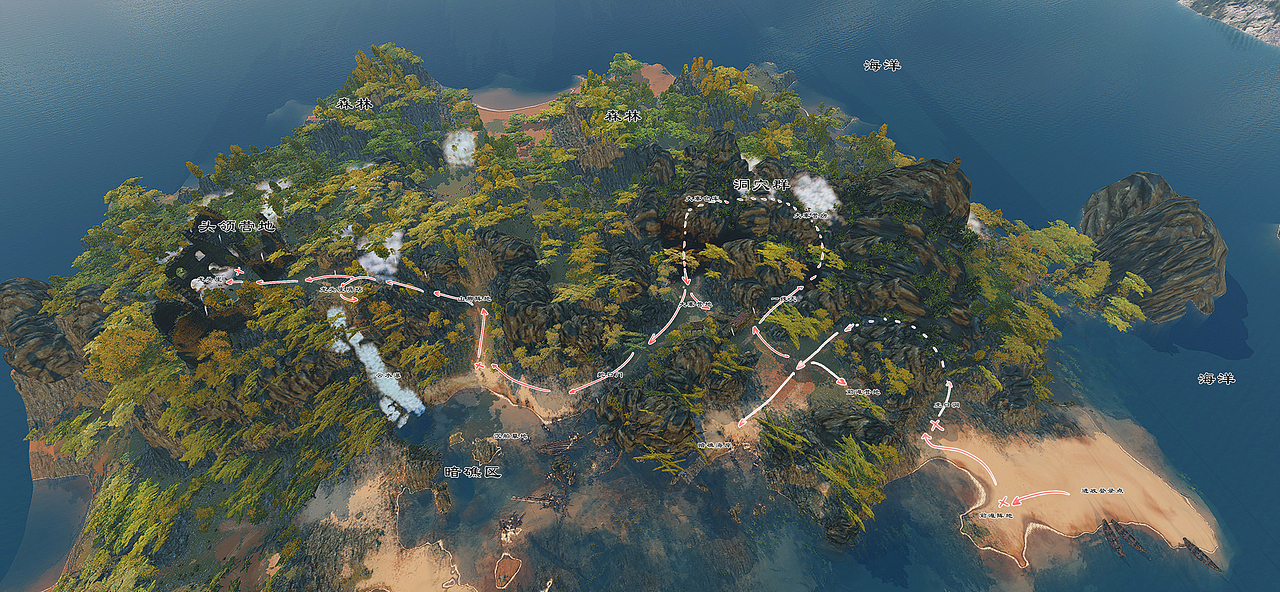 【衣谷三国概念设定】场景概念设定(一)