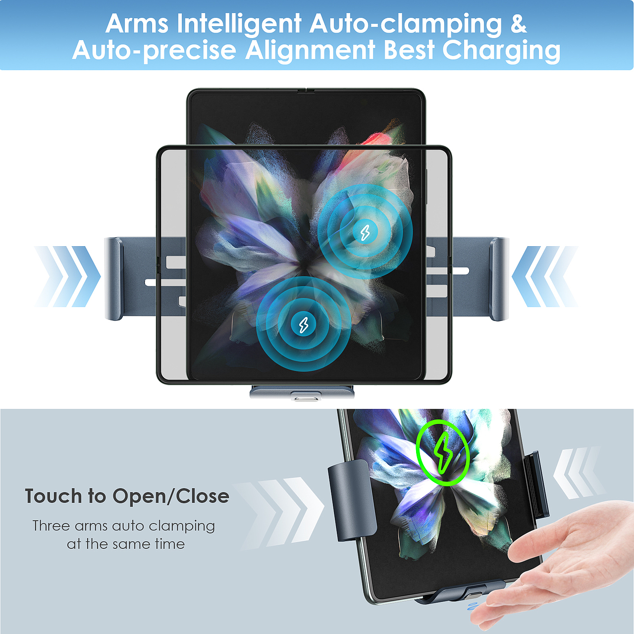 三星Z FLIP手机车载无线充