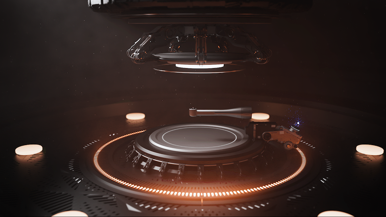 牙科光固化产品动画