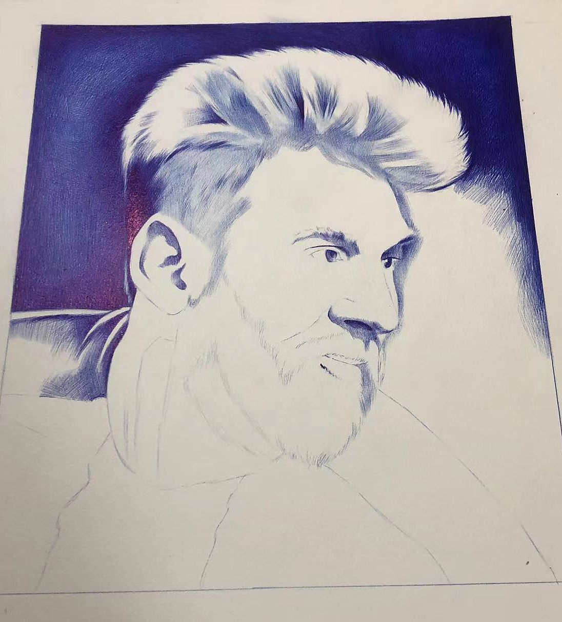 球王《梅西》（图ZMzI2NTEyMDM2） - 绘画 - 站酷设计师小明jun原创素材 - 站酷ZCOOL