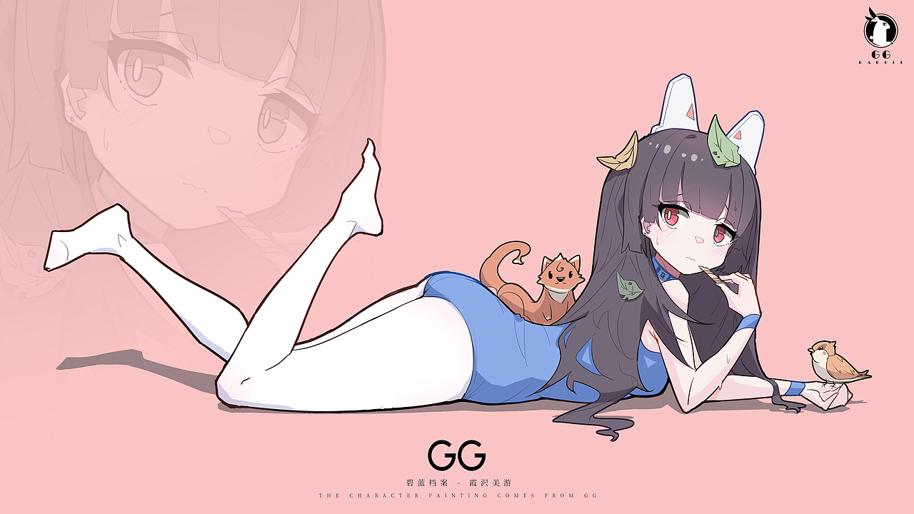 碧蓝档案-霞沢美游同人创作