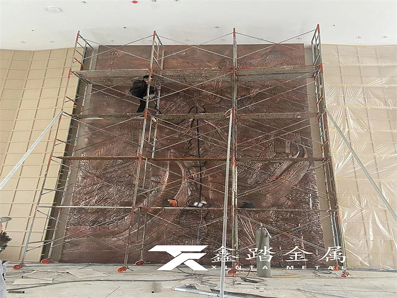 家装纯铜锻造浮雕万里长征壁画做背景墙瞬间提升档次（图ZMzMzMjAzNjQ0） - 其他手工艺 - 站酷设计师异形金属制品雕塑原创素材 - 站酷ZCOOL