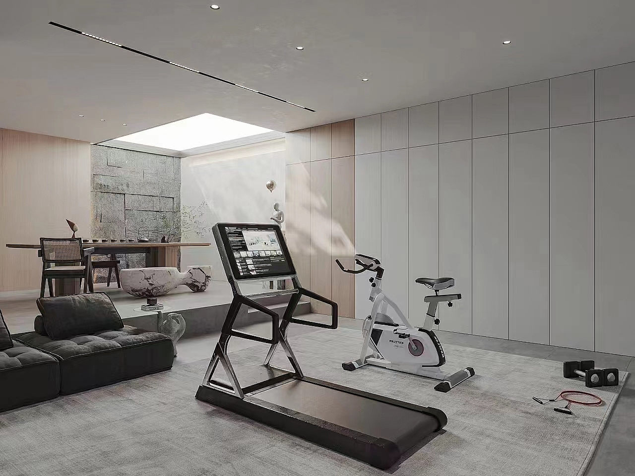 别墅全屋全景效果图