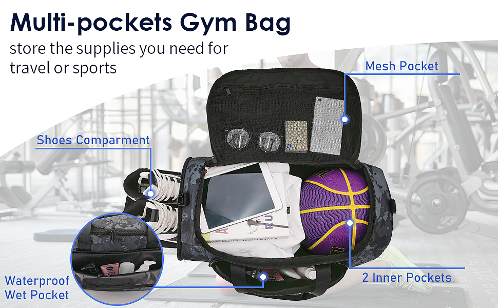 跨境电商拍摄 亚马逊主图A+详情页设计/健身包 行李包