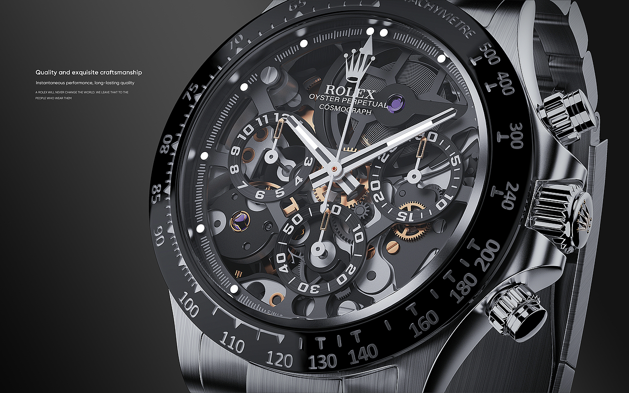 2023 KeyShot 手表渲染