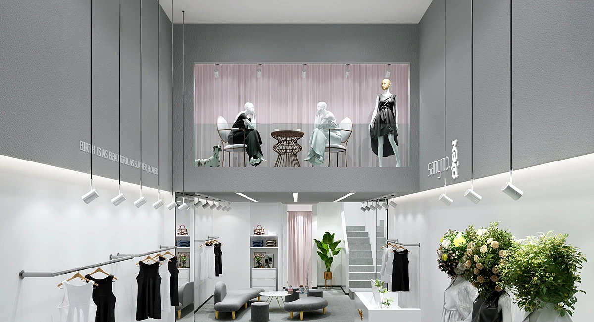 服装品牌连锁店&middot;桑陌夏|品牌升级/VI设计/服装店面设计