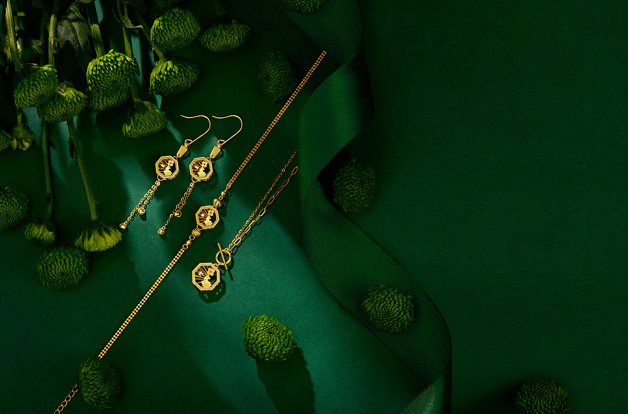 首饰场景精修作品