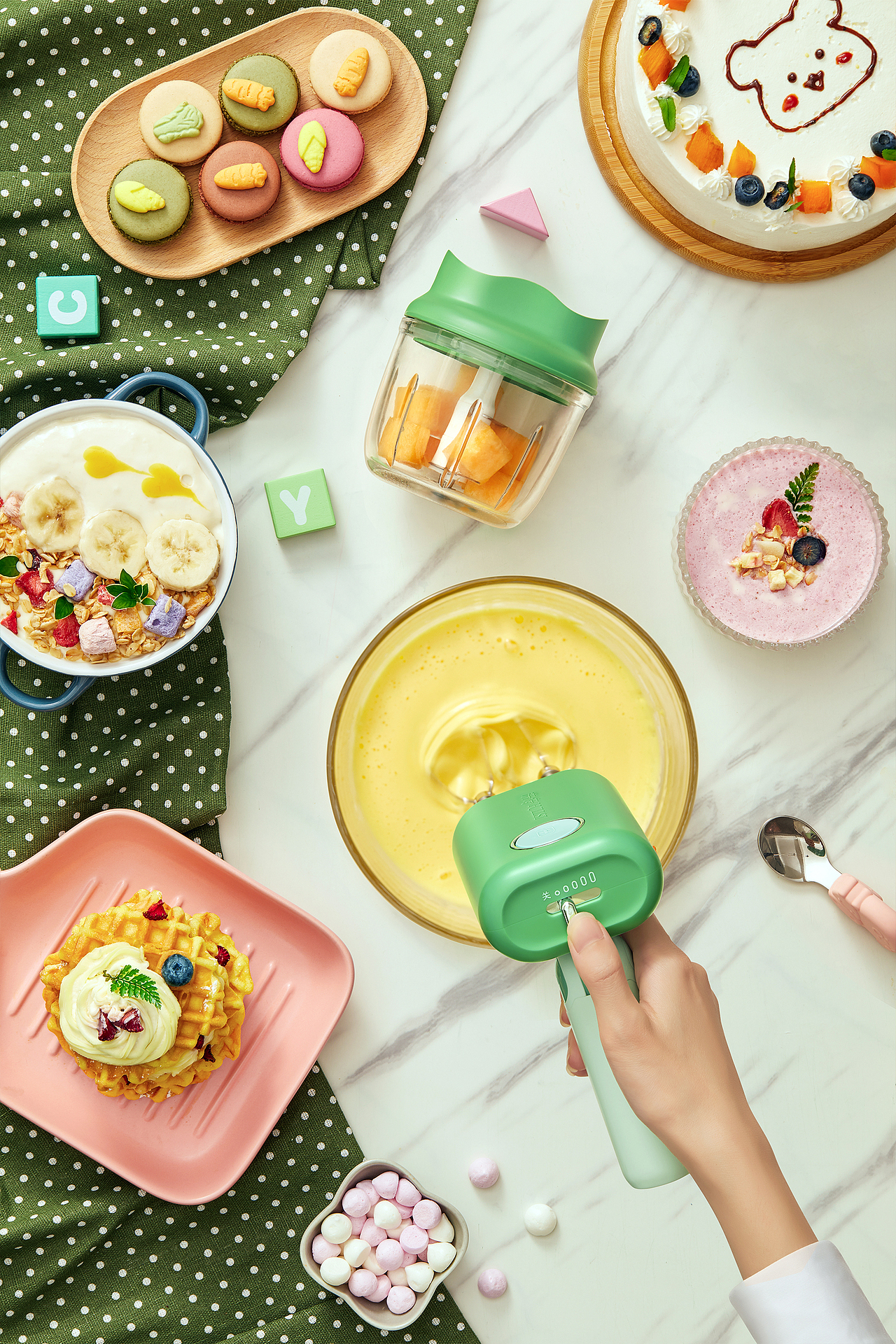 产品拍摄-料理机-打蛋器