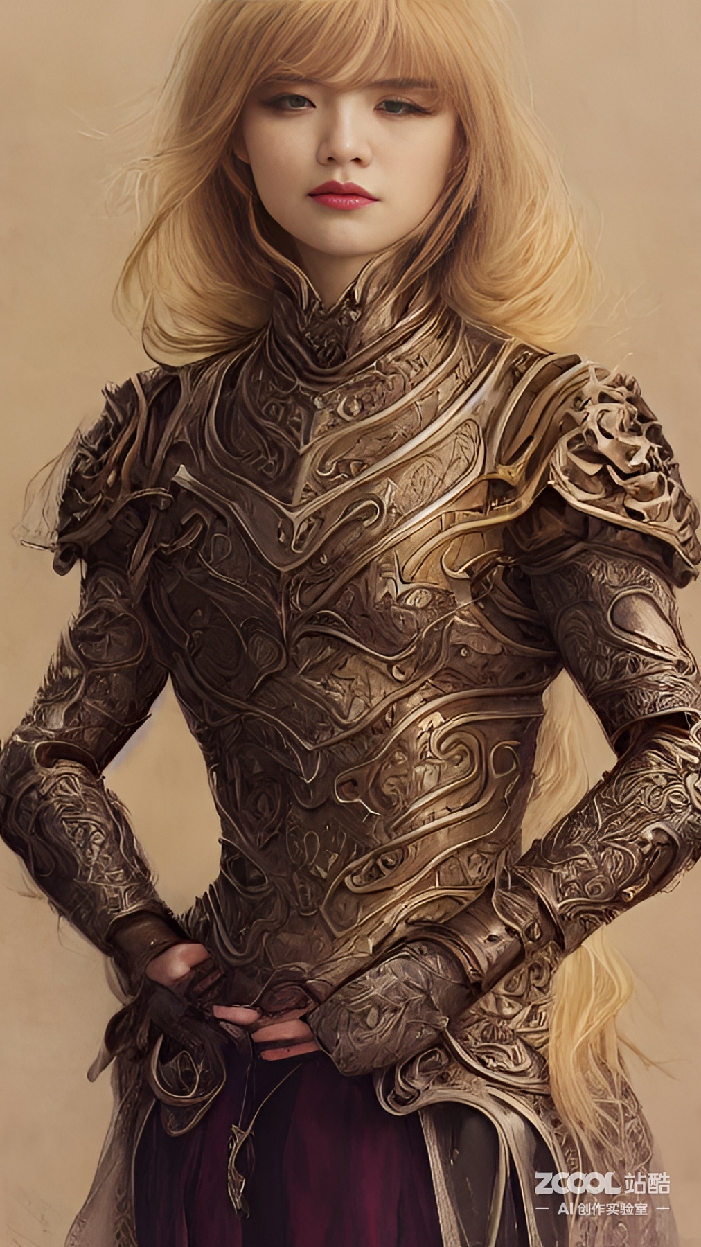 #AI创作实验室#【关键词分享-骑士少女】