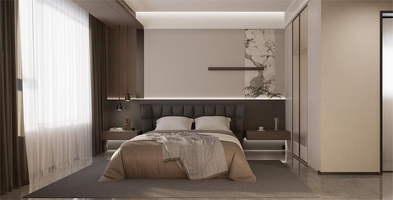 100平也能装出豪宅的感觉（图ZMzQzNDU2OTY0） - 家装设计 - 站酷设计师CQD杨原创素材 - 站酷ZCOOL