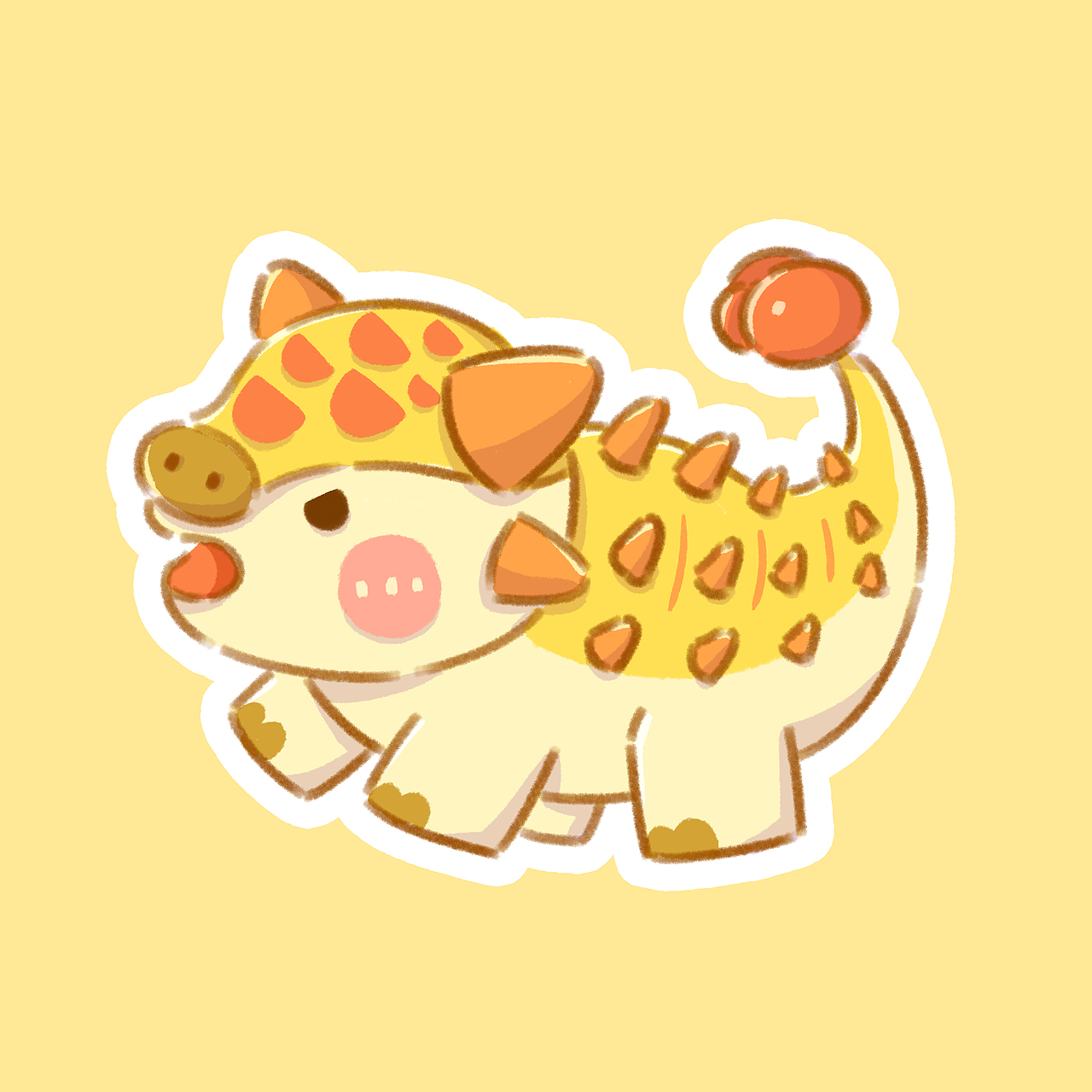 可爱小恐龙12宫格