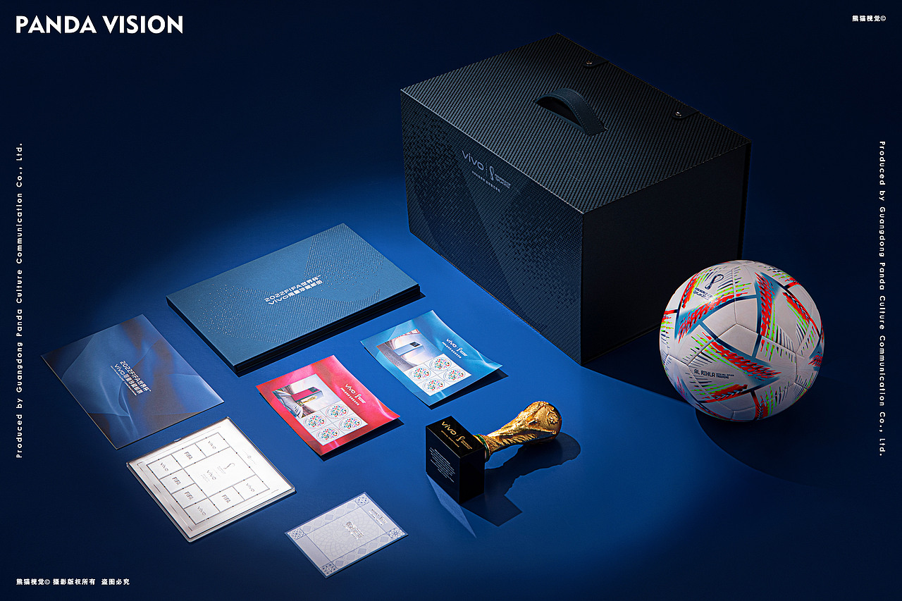 2022FIFA世界杯vivo礼盒摄影|vivo X 熊猫视觉