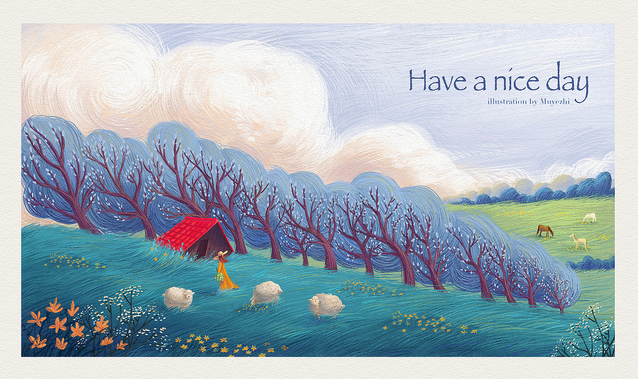 原创插画作品分享（图ZMzQ4MjA2NjUy） - 艺术插画 - 站酷设计师木野芝原创素材 - 站酷ZCOOL