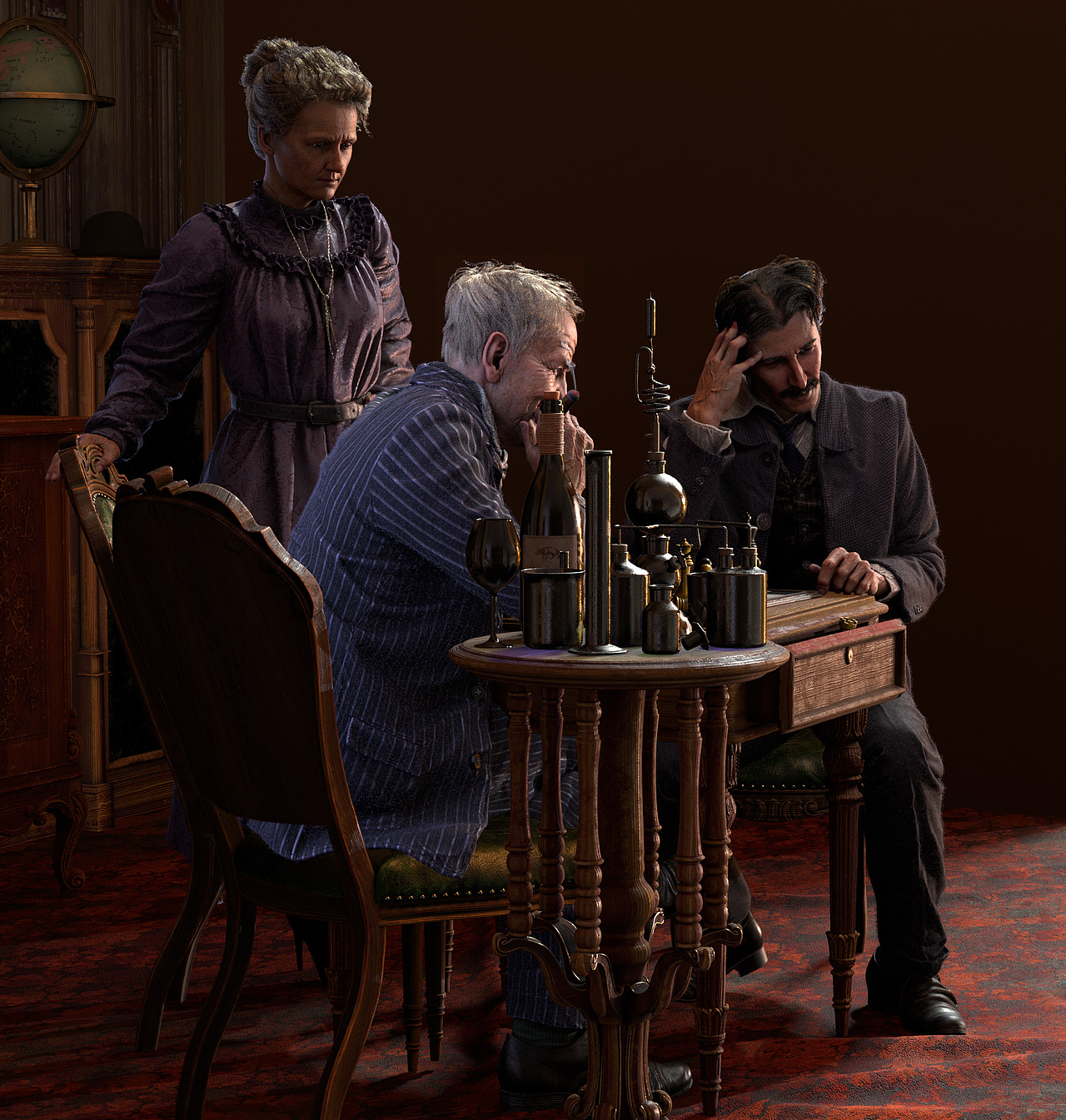 棋局（图ZMzEwNDAzNjY0） - 人物/生物 - 站酷设计师刁兆明原创素材 - 站酷ZCOOL