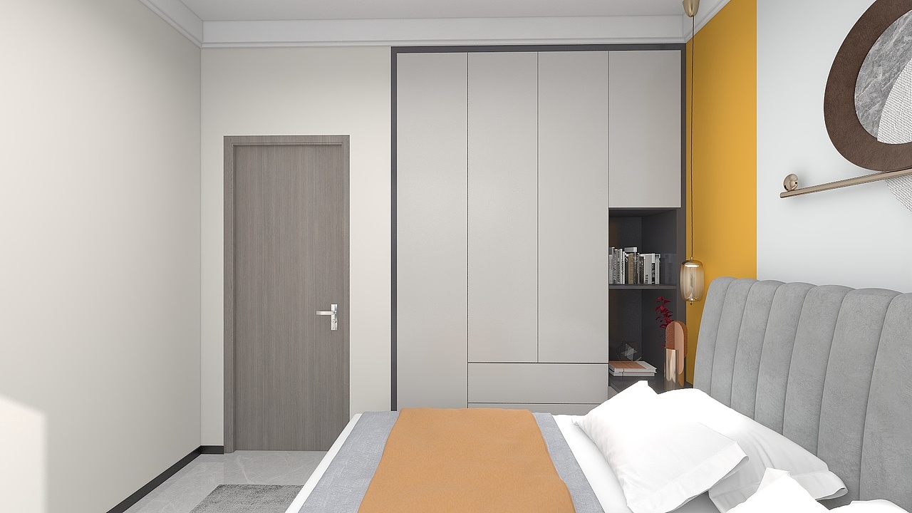 肤感系列，极致灰与珊瑚红的碰撞（图ZMzA4MzAzMDEy） - 家装设计 - 站酷设计师设计师徐来原创素材 - 站酷ZCOOL