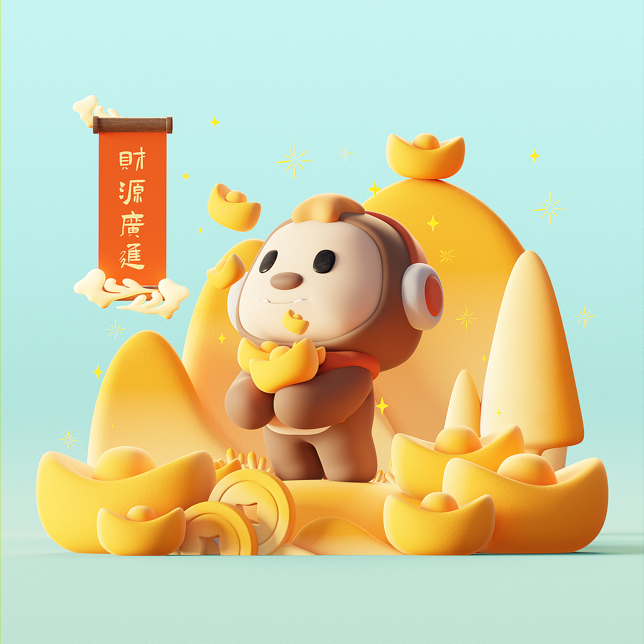 YooFamily-新春/圣诞插图（图ZMzU0ODg4OTAw） - 场景 - 站酷设计师林二虎原创素材 - 站酷ZCOOL