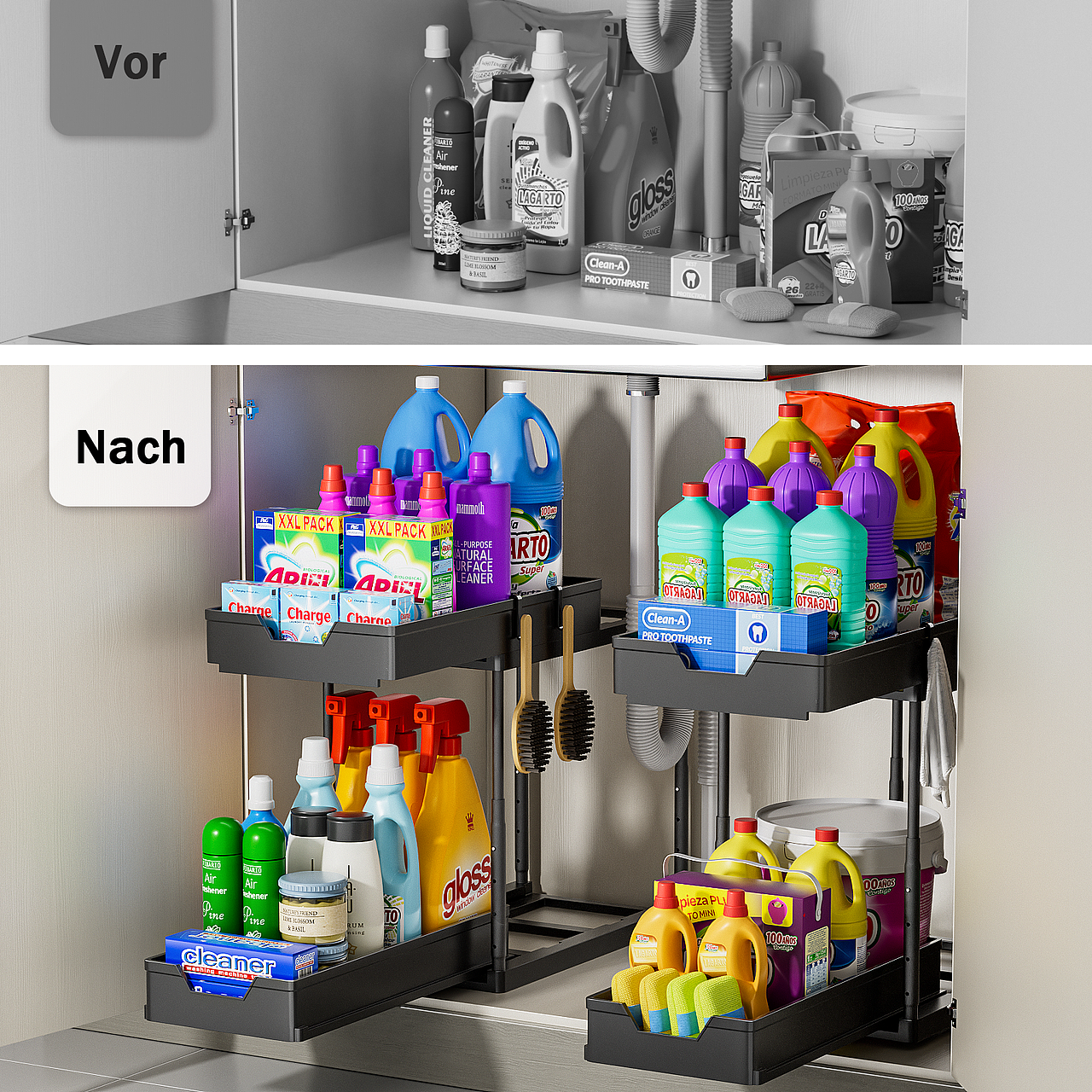 亚马逊主图A+ I 产品置物架 I 厨房 I 浴室 I