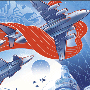 中国日报X航空工业｜“20时代”航空拼图插画设计（图ZMzIzNjMzMjcy） - 商业插画 - 站酷设计师盒子猫BOXNEKO原创素材 - 站酷ZCOOL