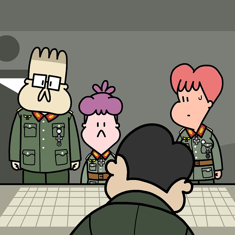 看父女猜电影系列（图ZMzU4NTc4NDY4） - 单幅漫画 - 站酷设计师ABOBO原创素材 - 站酷ZCOOL