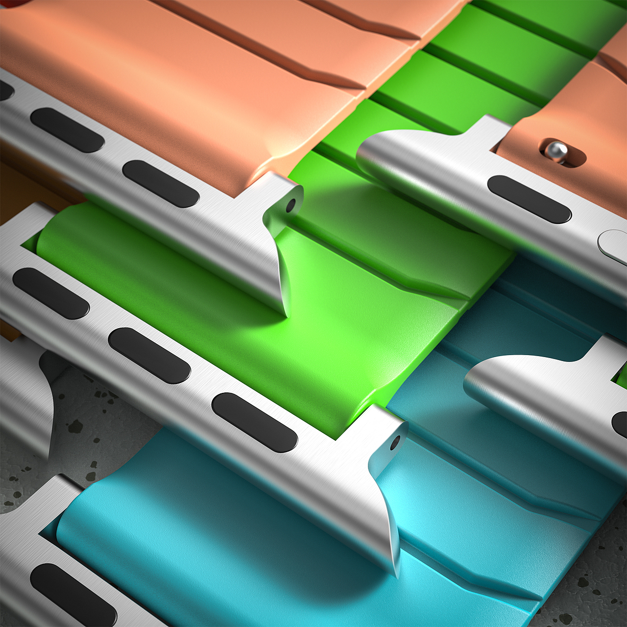 Apple Watch 硅胶磁吸表带