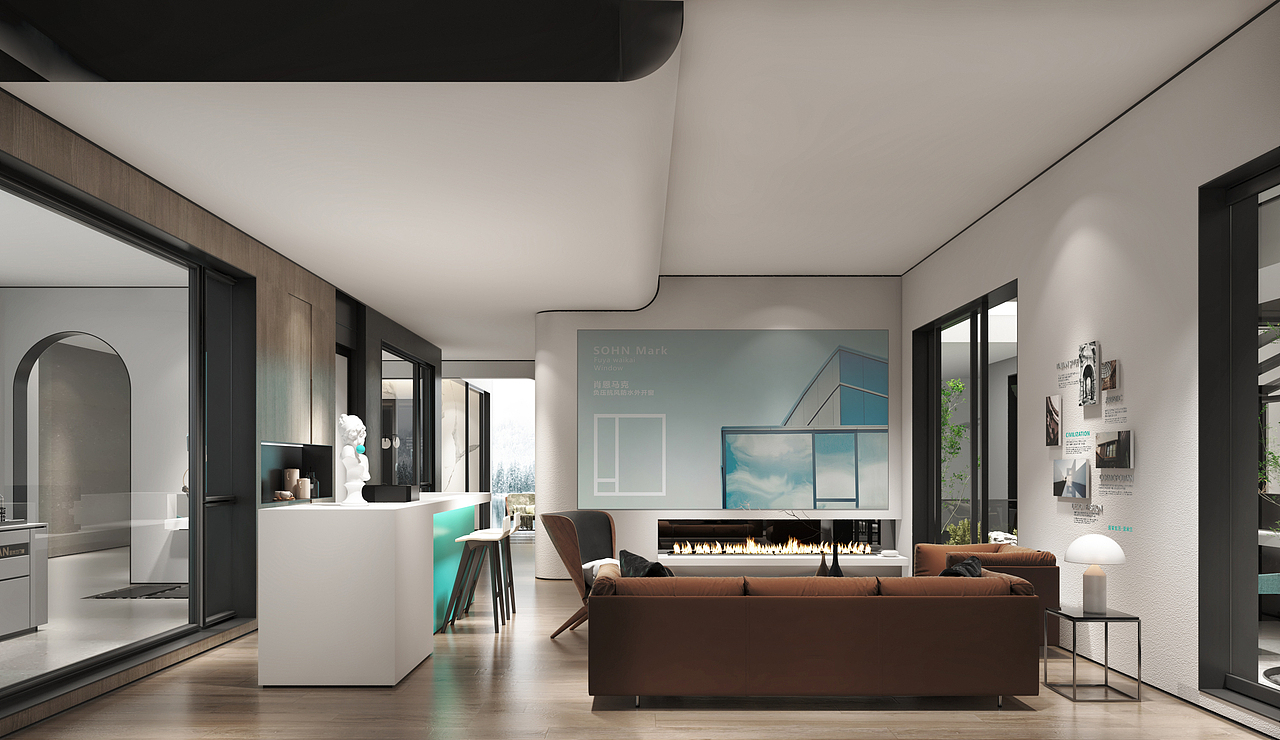 2022年圣米兰总部展厅（图ZMzEwMTY1NTQ4） - 商业空间设计 - 站酷设计师D多吉设计原创素材 - 站酷ZCOOL