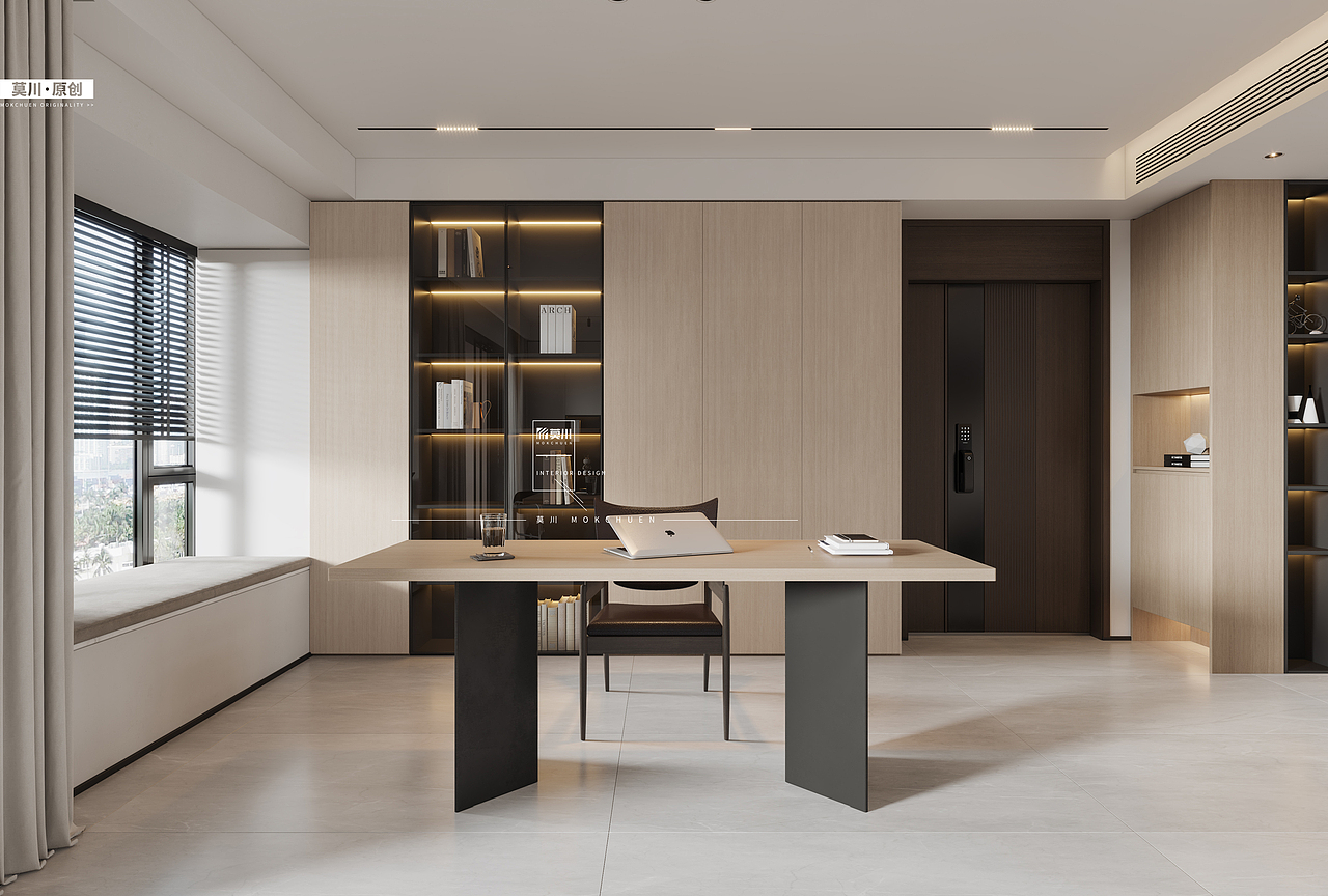 尖岗山壹号花园丨111㎡山景住宅，简约很开阔！（图ZMzE2OTg2OTIw） - 家装设计 - 站酷设计师莫川建筑空间设计原创素材 - 站酷ZCOOL