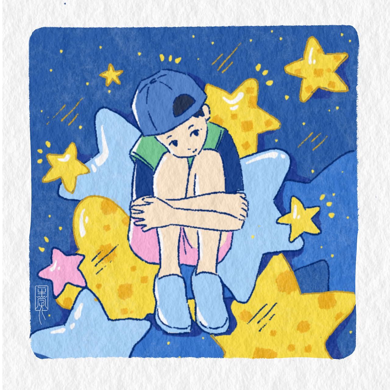 #创作加油站# l 蓝色（图ZMzEzNzQ2MzYw） - 创作习作 - 站酷设计师无风风风原创素材 - 站酷ZCOOL