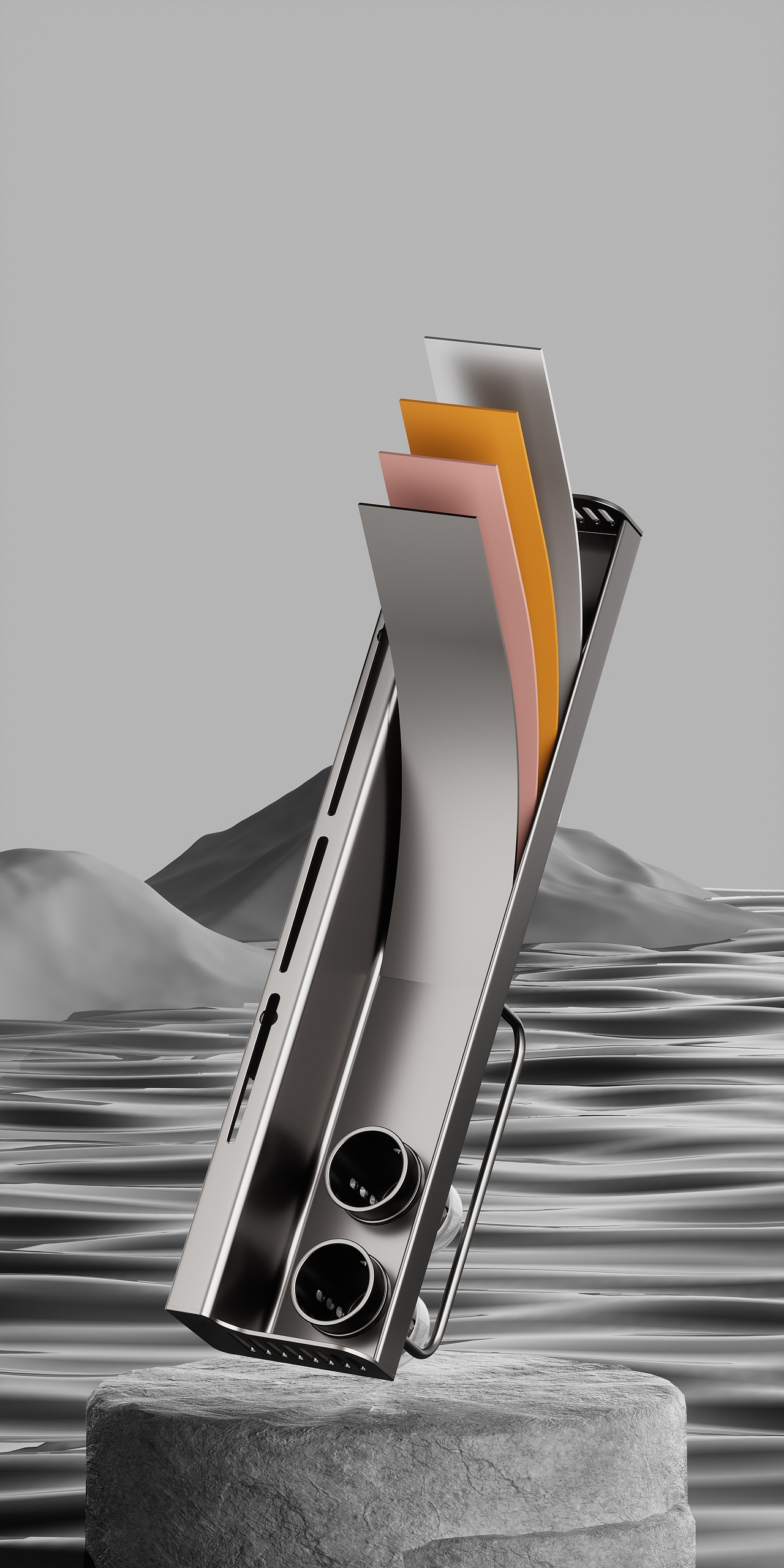 厨房置物架丨C4D产品渲染 ✖ 德艺电商视觉