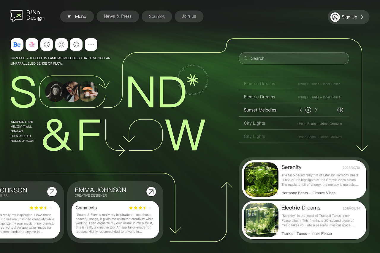 8月UI作品合集 | 网页桌面端概念创意设计（图ZMzUwMDkzODQw） - APP界面 - 站酷设计师B1Nn_原创素材 - 站酷ZCOOL