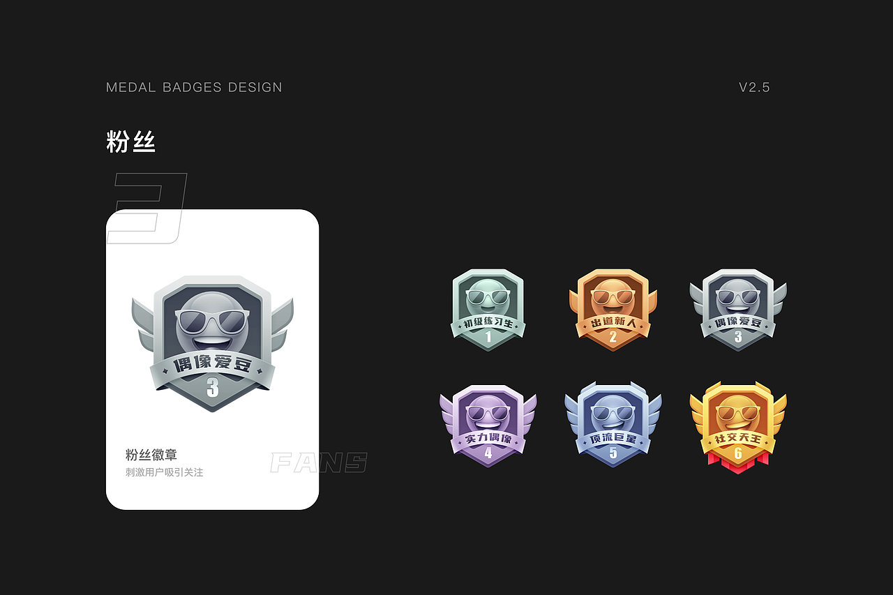 启辰智联APP徽章体系(图ZMzI3ODMzMjM2) - APP界面 - 站酷设计师草米原创素材 - 站酷ZCOOL