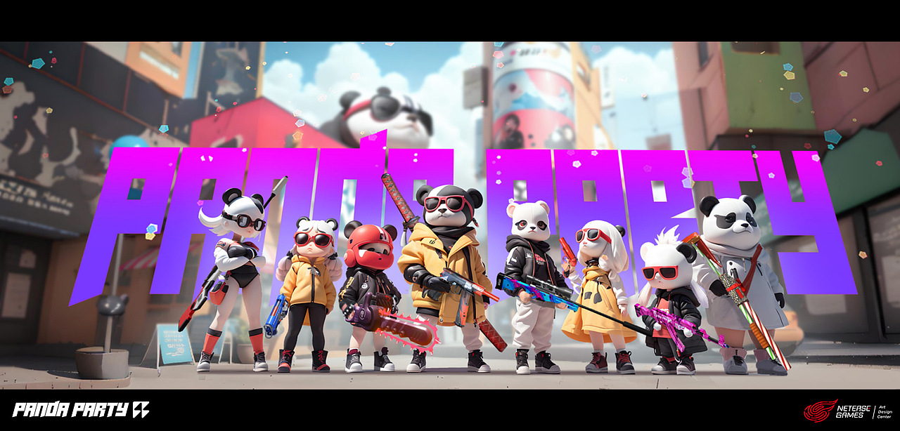 Panda Party-游戏前期IP概念设计探索